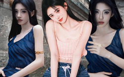 "Mỹ nữ 4000 năm có 1" Cúc Tịnh Y da trắng mịn bất chấp nắng hè: Có kiểu bôi kem chống nắng chuẩn chống già, chống nhăn, chống xấu