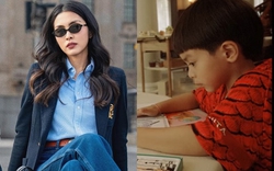 Nhóc tỳ Vbiz lần đầu lộ rõ mặt: Mẹ là ngôi sao hạng A, ông nội là tỷ phú