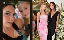Tiểu thư Harper Beckham xinh đẹp còn tình cảm, viết tâm thư xúc động mừng sinh nhật mẹ, còn Brooklyn lại "mất hút"