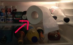 Không phải mê tín, giờ mới biết vì sao nhiều nhà để 1 cuộn giấy vệ sinh trong tủ lạnh