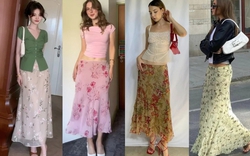 8 cách phối chân váy hoa nhí giúp nàng mặc đẹp từ công sở đến đi biển