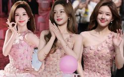 Triệu Lộ Tư mặc váy của NTK Việt, nhan sắc đẹp lên thấy rõ