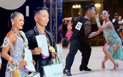 Khánh Thi nghẹn ngào xúc động khi Phan Hiển - Đặng Thu Hương giành "hat-trick" HCV Đông Nam Á