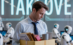 Bị sa thải vì AI, người đàn ông 48 tuổi "trả thù" bằng cách dùng 12 trợ lý ảo kiếm 7,5 tỷ đồng