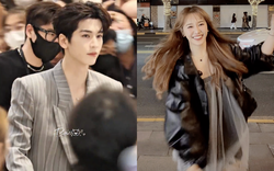 Hari Won công khai sang Thượng Hải tìm Trương Lăng Hách, phấn khích tới nỗi quên cắt mác áo