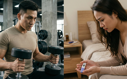 Chồng em rất chăm đi tập gym, dùng cả thuốc tăng cơ thì có lo chuyện vô sinh hiếm muộn không?