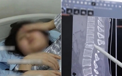 Dùng điện thoại khi làm 1 việc, cô gái có thể liệt 2 chân, tiểu không tự chủ suốt đời