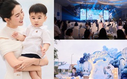 Bé Panda tròn 1 tuổi: Tiệc thôi nôi tổ chức tại dinh thự hoành tráng, màn "chốt mic" của quý tử nhà nữ MC gây sốt