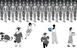 Bị cắt 40% lương vì "AI làm hộ hết rồi": Câu chuyện cay đắng của giới văn phòng và lập trình thời nay