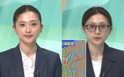 Nữ MC thời tiết lên sóng trực tiếp với gương mặt mộc gây tranh cãi