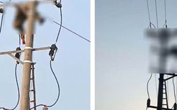 Bàng hoàng phát hiện thi thể nam sinh treo trên cột điện trung thế