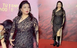 Chiếc váy ren bó sát khiến diễn viên Lê Khánh đối diện bão bình luận tiêu cực