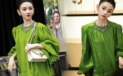 Nhìn Tống Tổ Nhi diện xanh lá mới thấy: Đây là màu "vượng vận" nhất tháng 5, gọi tên 3 con giáp cứ mặc là tiền tài nở rộ