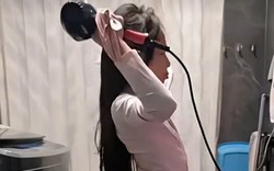 Mẹ đăng ảnh khen con gái 10 tuổi tự gội đầu từ lớp 1, dân mạng lại lo lắng: "Con đang bị bệnh mà chị không biết sao?"