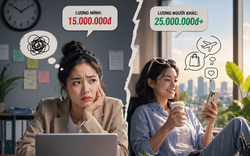 Vì sao bạn luôn nghĩ mình bị trả lương thấp hơn người khác?