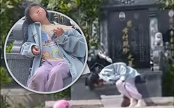 Cả ông lẫn bà qua đời trong vòng 6 tháng, bé gái nhất quyết không rời mộ, muốn ngủ lại bên cạnh