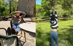 Song Hye Kyo công khai vòng eo tuổi 45