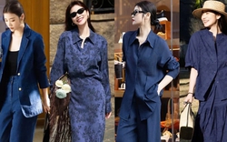 Xanh navy đang “soán ngôi” màu đen, giúp bộ nào bộ nấy trông “đắt tiền” hơn hẳn