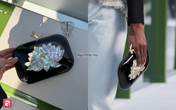 Túi khảm xà cừ 32 cánh hoa "ai nhìn cũng mê" của Dior