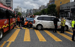 Bảo vệ chung cư tử vong do bị xe tông khi dẫn học sinh qua đường