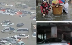 Mưa lớn kỷ lục trong 10 năm qua, Khâm Châu - Trung Quốc ngập kinh hoàng