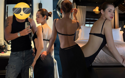 Chi Pu nghỉ lễ cùng trai đẹp cao 1m85, khoe lưng trần nuột không ai bằng