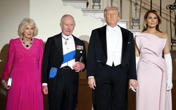 Bức ảnh quyền lực: Vợ chồng Tổng thống Mỹ đón tiếp Vua và Hoàng hậu Anh trong Quốc yến lộng lẫy ở Nhà Trắng