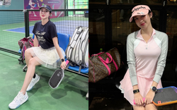 Huyền My đầu tư kho đồ mặc chơi pickleball 7 tiếng một ngày, cả tuần không trùng outfit