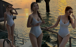 Hiếm lắm mới thấy "MC xinh nhất VTV" diện bikini: Sexy bỏng mắt, không tin cô ấy đã 2 lần sinh con