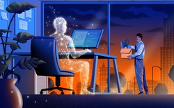 Dùng AI hoặc "ra đường": Vì sao các tập đoàn ép 100% nhân viên dùng trí thông minh nhân tạo dù chưa thấy lãi?