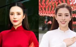 Hoa hậu, á hậu diện áo dài kỷ niệm 51 năm ngày Giải phóng miền Nam, thống nhất đất nước