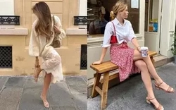 5 mẫu giày phụ nữ Pháp mix với váy: Siêu tôn dáng, nâng tầm vẻ sang trọng của cả set đồ
