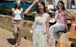 4 cách diện quần ống rộng khi đi du lịch, lên hình sống ảo cực đẹp