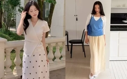 Chị em cứ mặc chân váy sáng màu thật nhiều vào mùa hè, vừa nhẹ mát vừa trẻ hẳn ra