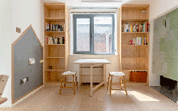 Gia đình 4 người sống trong căn hộ rộng 36m² ở khu vực có trường học tốt: Không có phòng khách hay phòng ăn nhưng vẫn rất hạnh phúc