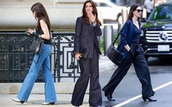 Anne Hathaway chứng minh: Diện quần càng dài, vẻ ngoài càng sang