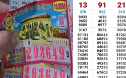 Chiều 9-4, xổ số miền Nam xác định nơi trúng 3 giải độc đắc của 3 đài