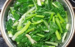 Học người Nhật cách biến rau héo thành rau tươi, mẹo luộc rau xanh, ngọt và giữ được nhiều dinh dưỡng