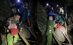 Em bé mắc kẹt dưới thác nước suốt 7 tiếng tại Lạng Sơn