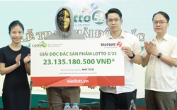 Nam nhân viên ngân hàng mất ngủ cả đêm vì trúng độc đắc hơn 23 tỷ