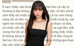 Scandal ma tuý của Miu Lê: Đừng biến nuối tiếc thành bênh vực mù quáng