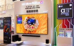 LG lần đầu mang TV OLED dán tường, Micro RGB về Việt Nam
