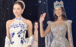 Tiểu Vy trắng phát sáng, Opal Suchata Chuangsri đẹp rực rỡ khi đến Việt Nam