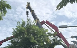 Cần bơm bê tông bất ngờ bị gãy làm chết 1 người