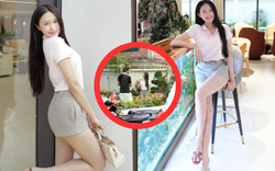 Doãn Hải My tung bộ ảnh thanh xuân trong trẻo, chân dài thẳng tắp, ảnh "cam thường" lộ rõ vai trò của Văn Hậu