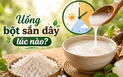 Uống bột sắn dây vào thời điểm nào trong ngày là tốt nhất để thanh nhiệt, đẹp da vào mùa hè?