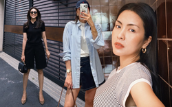 Tăng Thanh Hà tuổi 40: Qua 3 lần sinh nở vẫn đẹp đỉnh, mặc đồ basic mà khí chất ngời ngời
