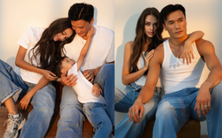 Bùi Tiến Dũng hóa nam thần bên vợ mẫu tây nóng bỏng: Khung hình cực phẩm gấp đôi visual