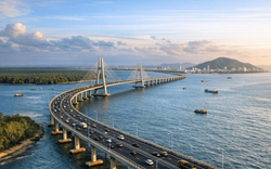 Công trình hầm - cầu vượt biển đầu tiên trong lịch sử, tích hợp 2 đảo nhân tạo 3,4 tỷ USD đặt tại thành phố giàu nhất Việt Nam do Vingroup đầu tư sắp đạt cột mốc quan trọng
