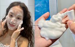 Sau nhiều năm, tôi nhận ra sữa rửa mặt tạo bọt sẵn rất lý tưởng vì giúp da "dễ thở" hơn mỗi ngày
